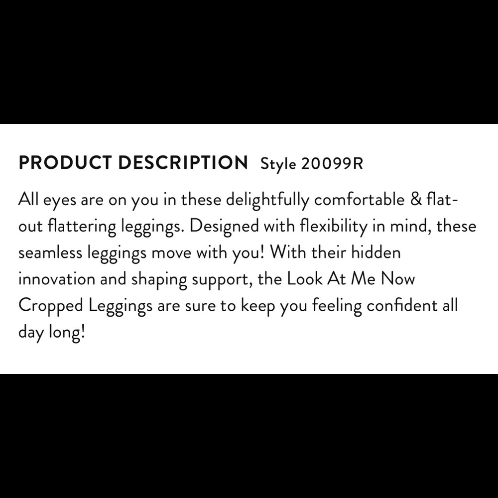Spanx look at me now leggings / Brand New with tag - Picture 3 of 6